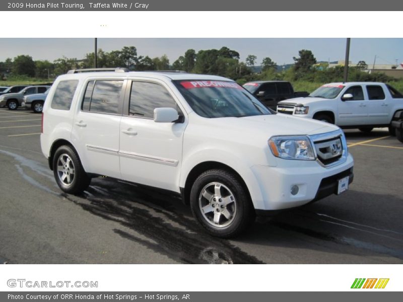 Taffeta White / Gray 2009 Honda Pilot Touring