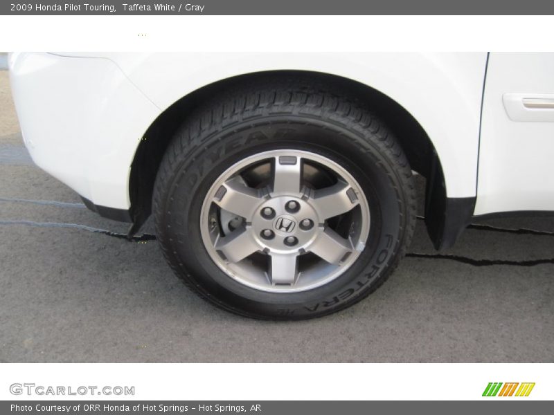 Taffeta White / Gray 2009 Honda Pilot Touring