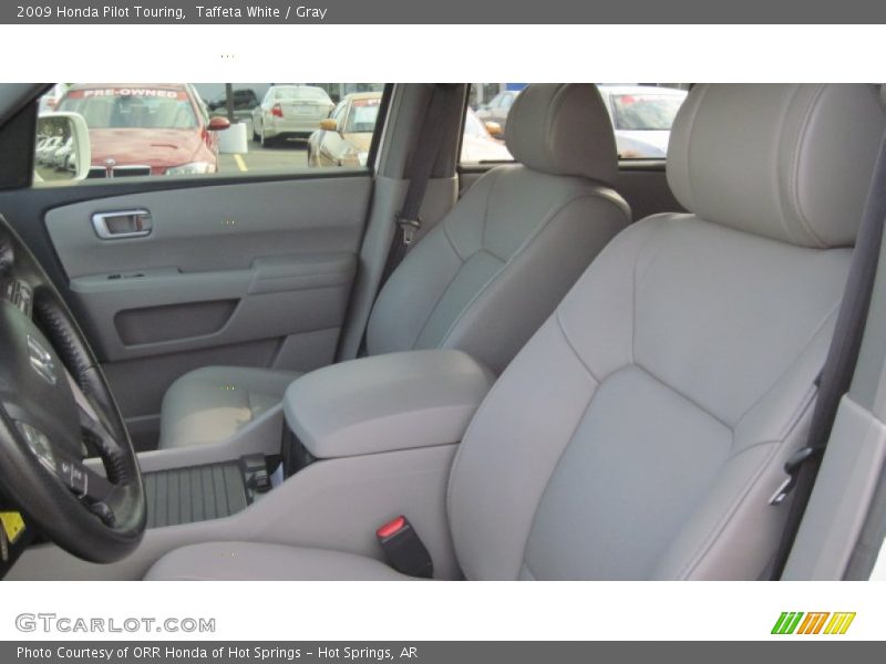 Taffeta White / Gray 2009 Honda Pilot Touring