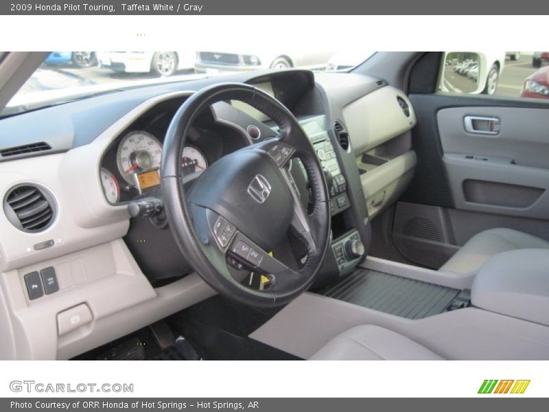 Taffeta White / Gray 2009 Honda Pilot Touring