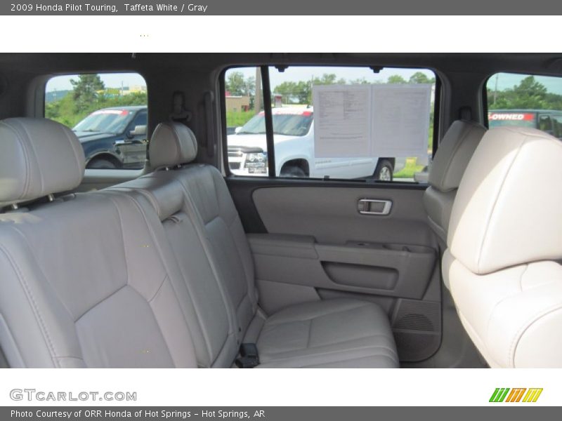 Taffeta White / Gray 2009 Honda Pilot Touring