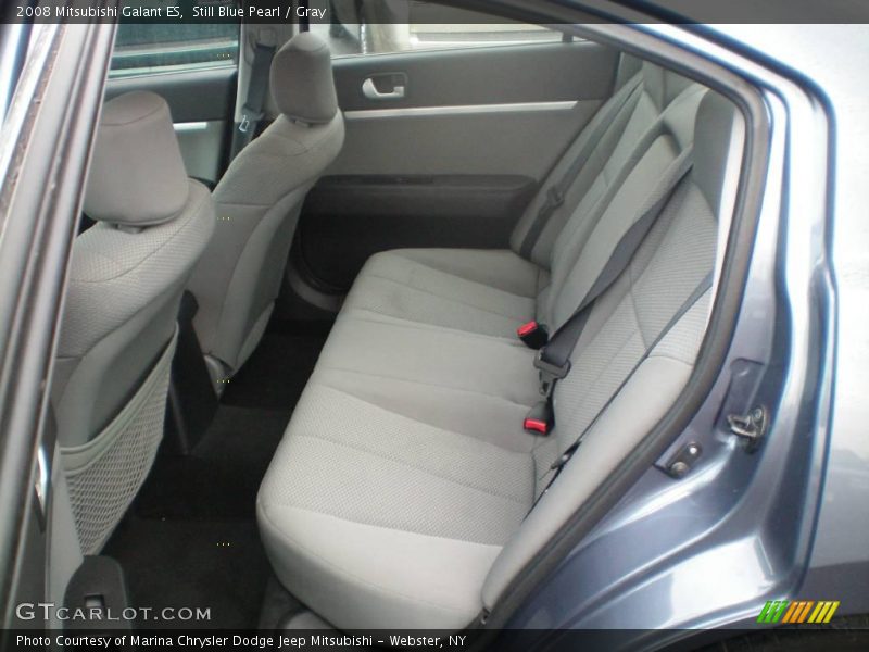 Still Blue Pearl / Gray 2008 Mitsubishi Galant ES