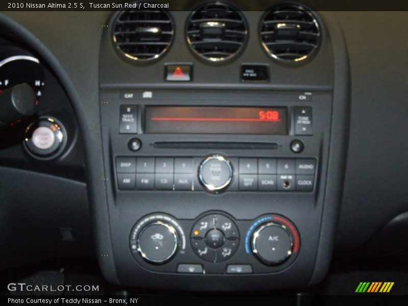 Tuscan Sun Red / Charcoal 2010 Nissan Altima 2.5 S