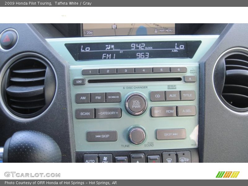 Taffeta White / Gray 2009 Honda Pilot Touring