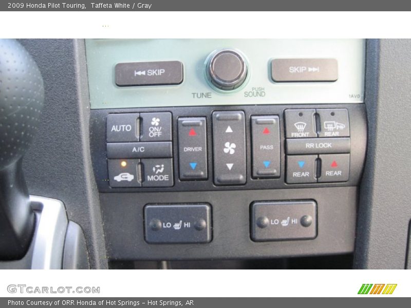 Taffeta White / Gray 2009 Honda Pilot Touring