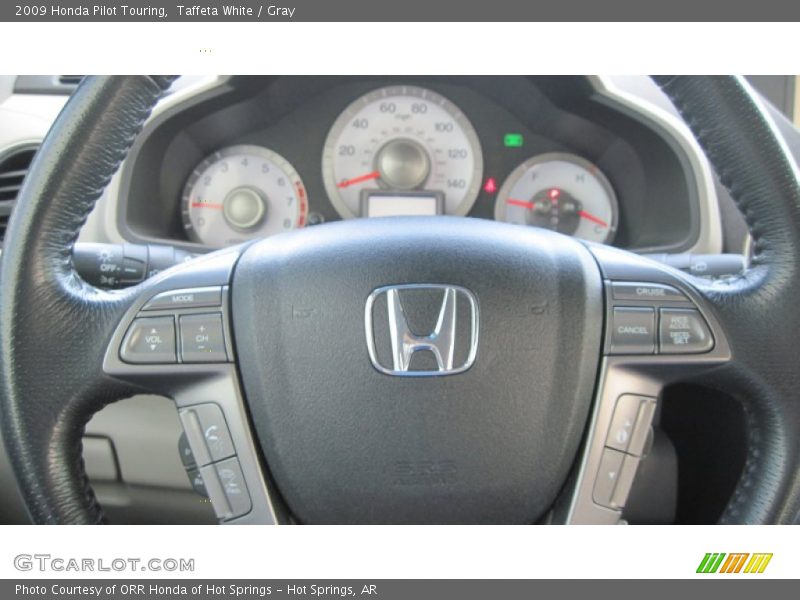 Taffeta White / Gray 2009 Honda Pilot Touring