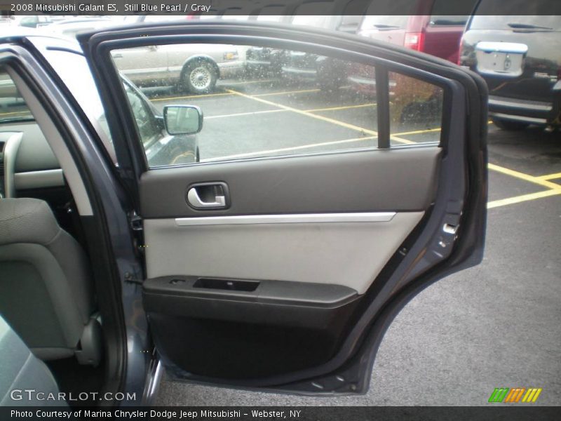 Still Blue Pearl / Gray 2008 Mitsubishi Galant ES