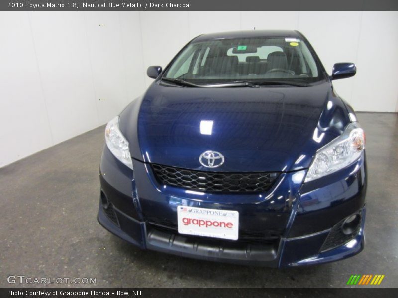 Nautical Blue Metallic / Dark Charcoal 2010 Toyota Matrix 1.8