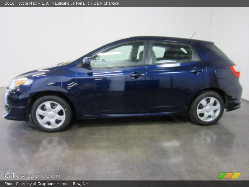 Nautical Blue Metallic / Dark Charcoal 2010 Toyota Matrix 1.8