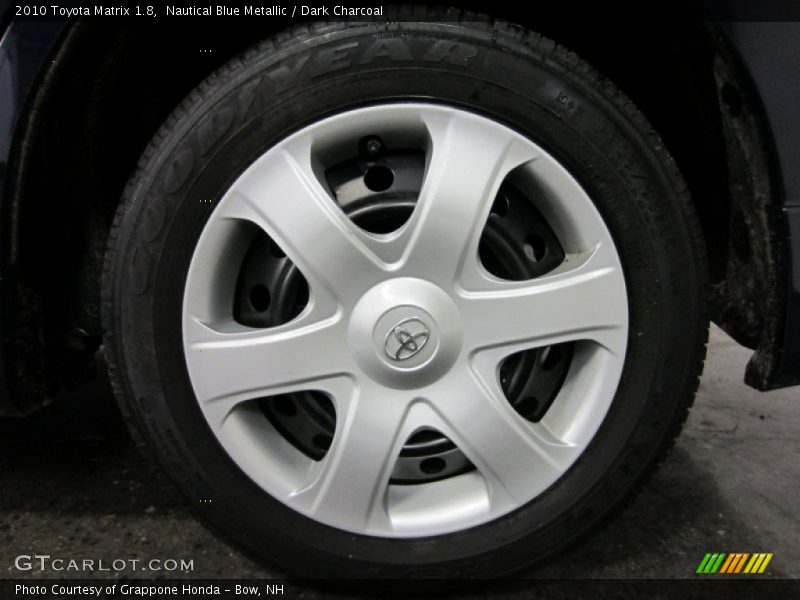 Nautical Blue Metallic / Dark Charcoal 2010 Toyota Matrix 1.8