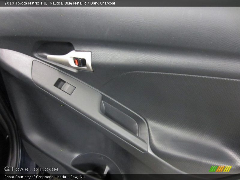 Nautical Blue Metallic / Dark Charcoal 2010 Toyota Matrix 1.8