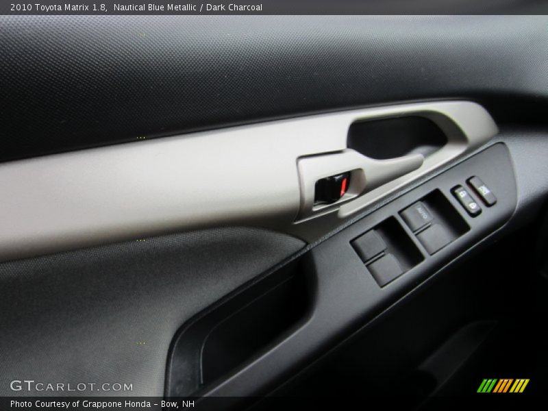 Nautical Blue Metallic / Dark Charcoal 2010 Toyota Matrix 1.8