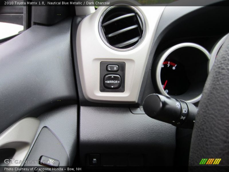 Nautical Blue Metallic / Dark Charcoal 2010 Toyota Matrix 1.8