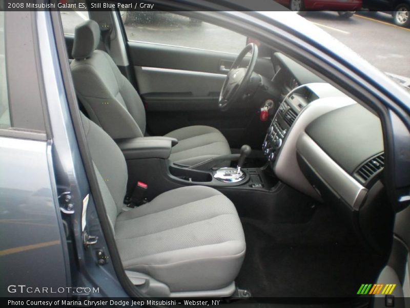 Still Blue Pearl / Gray 2008 Mitsubishi Galant ES