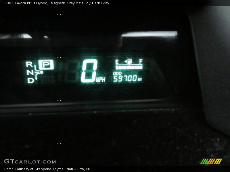 Magnetic Gray Metallic / Dark Gray 2007 Toyota Prius Hybrid