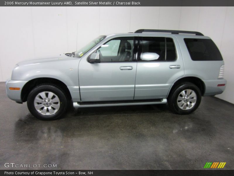 Satellite Silver Metallic / Charcoal Black 2006 Mercury Mountaineer Luxury AWD