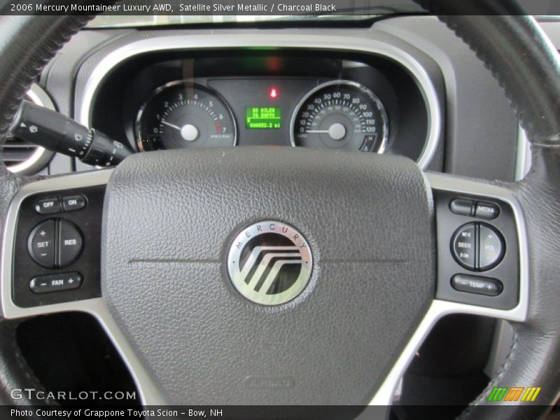 Satellite Silver Metallic / Charcoal Black 2006 Mercury Mountaineer Luxury AWD