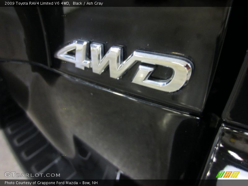 Black / Ash Gray 2009 Toyota RAV4 Limited V6 4WD