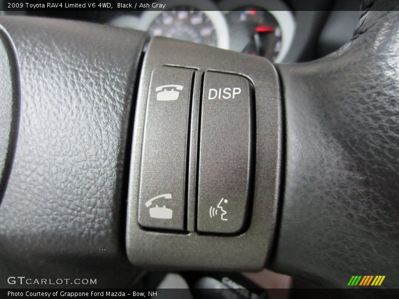 Controls of 2009 RAV4 Limited V6 4WD