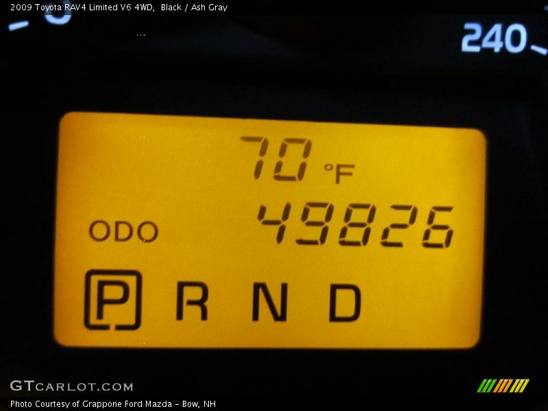 Black / Ash Gray 2009 Toyota RAV4 Limited V6 4WD