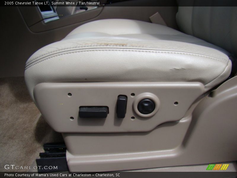 Summit White / Tan/Neutral 2005 Chevrolet Tahoe LT