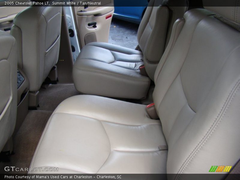 Summit White / Tan/Neutral 2005 Chevrolet Tahoe LT
