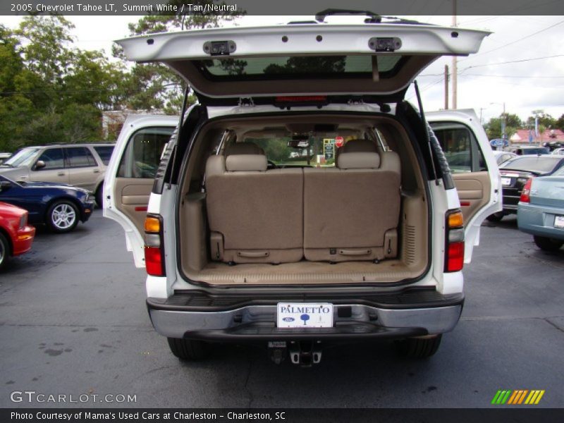 Summit White / Tan/Neutral 2005 Chevrolet Tahoe LT