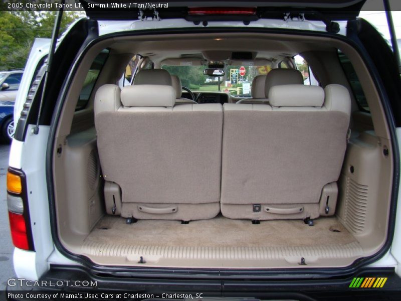 Summit White / Tan/Neutral 2005 Chevrolet Tahoe LT