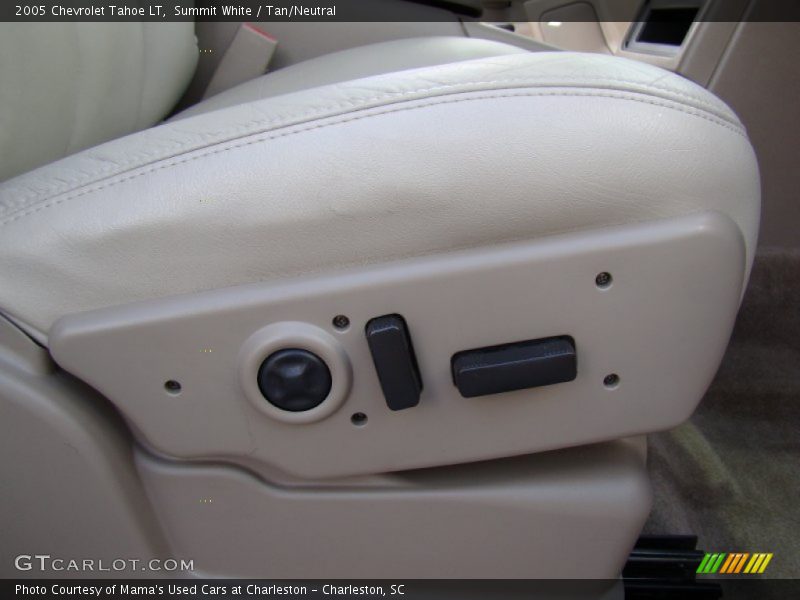 Summit White / Tan/Neutral 2005 Chevrolet Tahoe LT