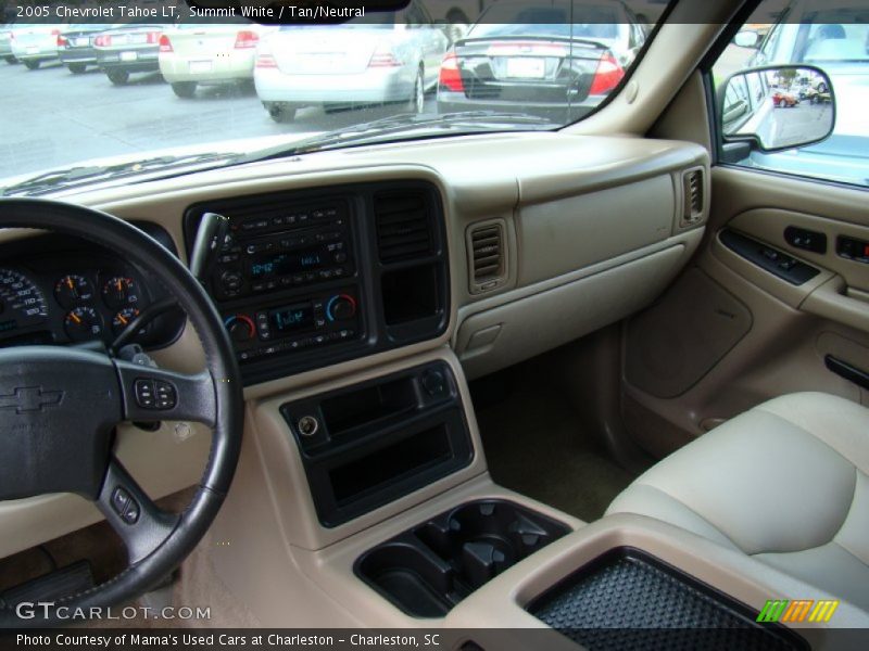 Summit White / Tan/Neutral 2005 Chevrolet Tahoe LT
