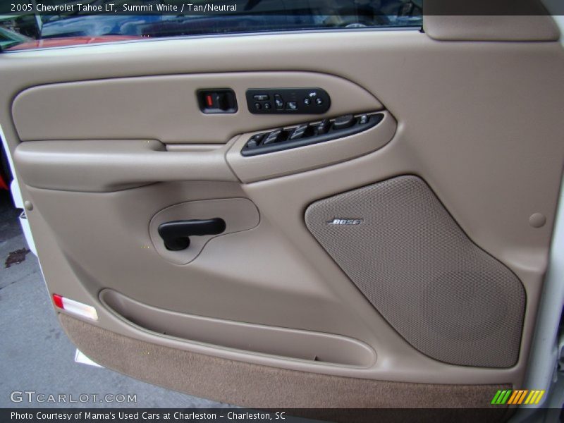 Summit White / Tan/Neutral 2005 Chevrolet Tahoe LT
