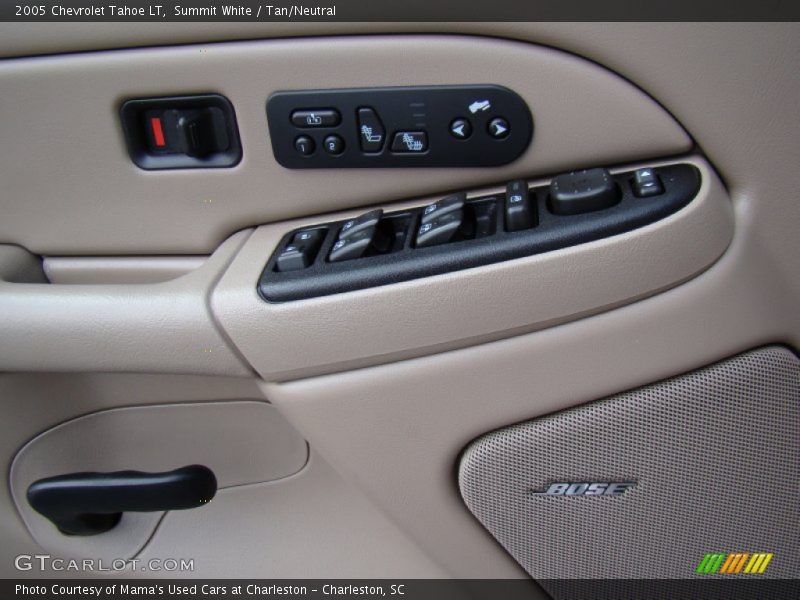 Summit White / Tan/Neutral 2005 Chevrolet Tahoe LT