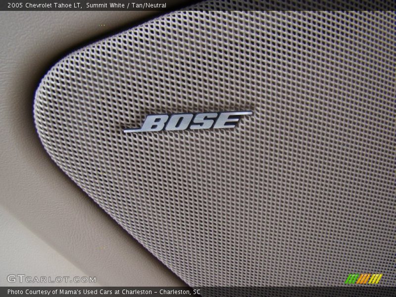 Summit White / Tan/Neutral 2005 Chevrolet Tahoe LT