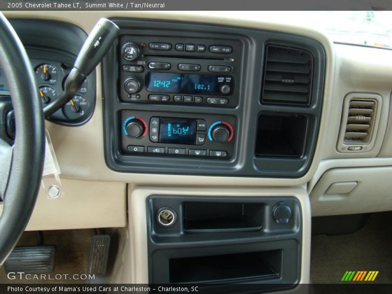 Summit White / Tan/Neutral 2005 Chevrolet Tahoe LT