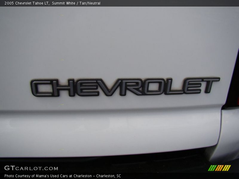 Summit White / Tan/Neutral 2005 Chevrolet Tahoe LT