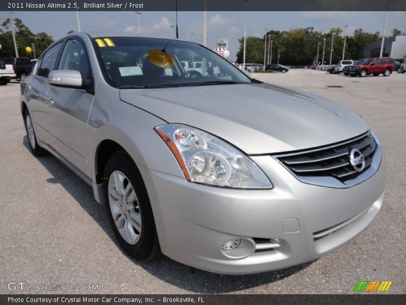 Brilliant Silver / Frost 2011 Nissan Altima 2.5