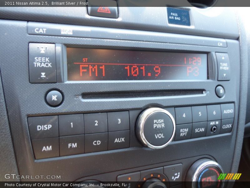 Brilliant Silver / Frost 2011 Nissan Altima 2.5