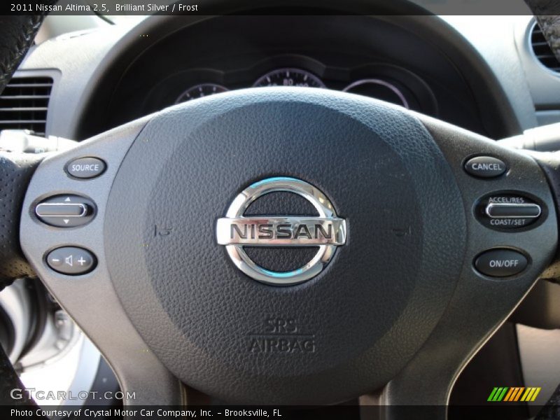 Brilliant Silver / Frost 2011 Nissan Altima 2.5