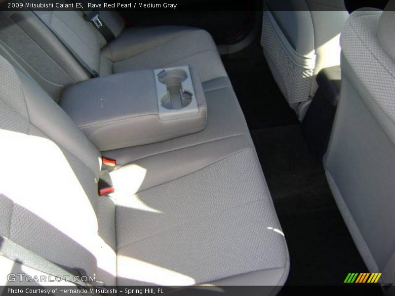 Rave Red Pearl / Medium Gray 2009 Mitsubishi Galant ES