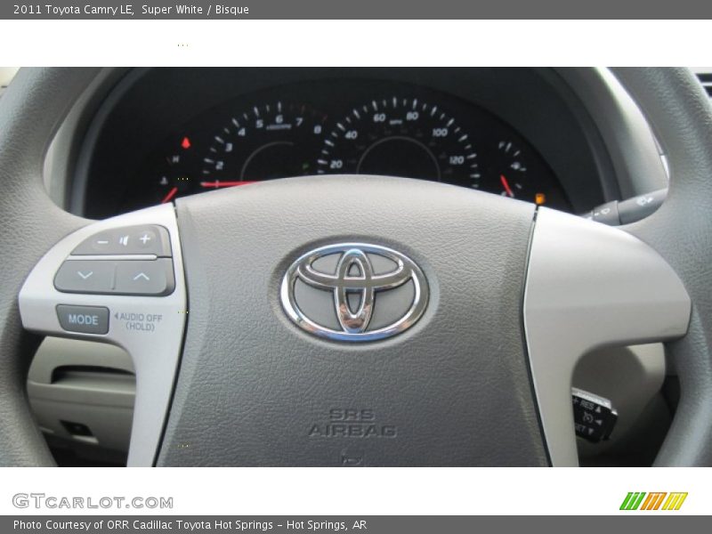 Super White / Bisque 2011 Toyota Camry LE
