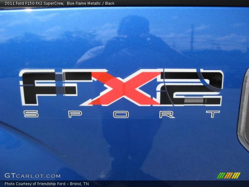 Blue Flame Metallic / Black 2011 Ford F150 FX2 SuperCrew