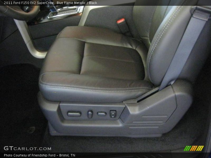 Blue Flame Metallic / Black 2011 Ford F150 FX2 SuperCrew