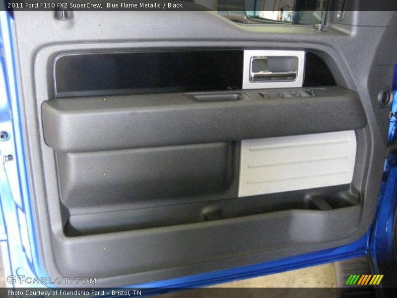 Blue Flame Metallic / Black 2011 Ford F150 FX2 SuperCrew