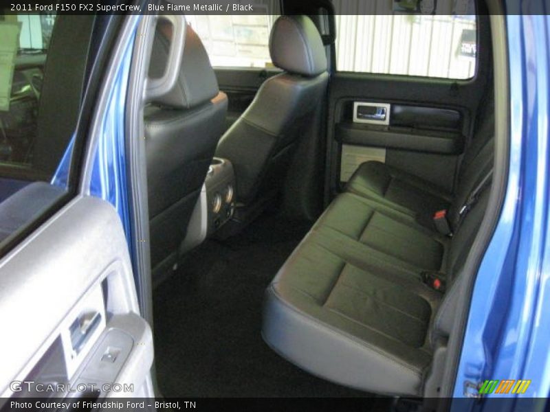 Blue Flame Metallic / Black 2011 Ford F150 FX2 SuperCrew