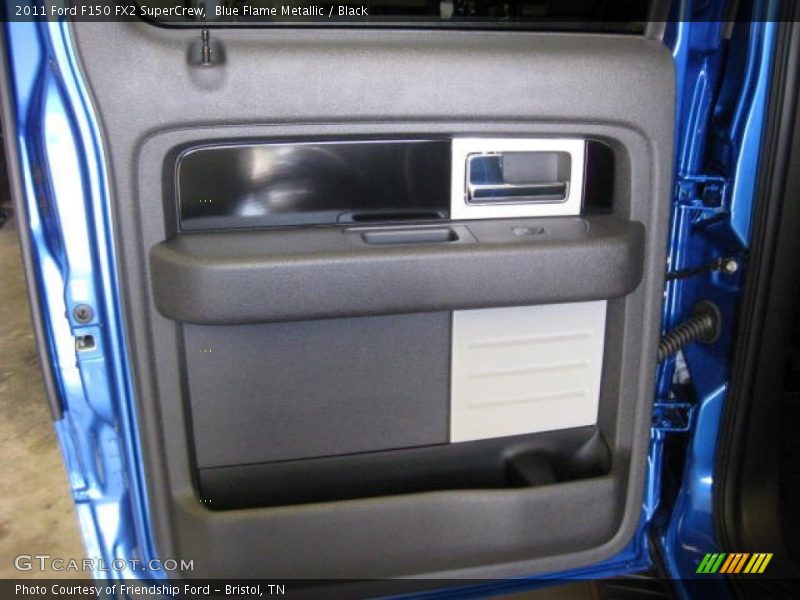 Blue Flame Metallic / Black 2011 Ford F150 FX2 SuperCrew