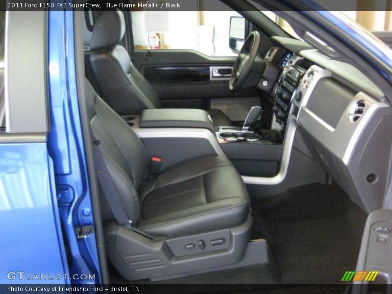 Blue Flame Metallic / Black 2011 Ford F150 FX2 SuperCrew