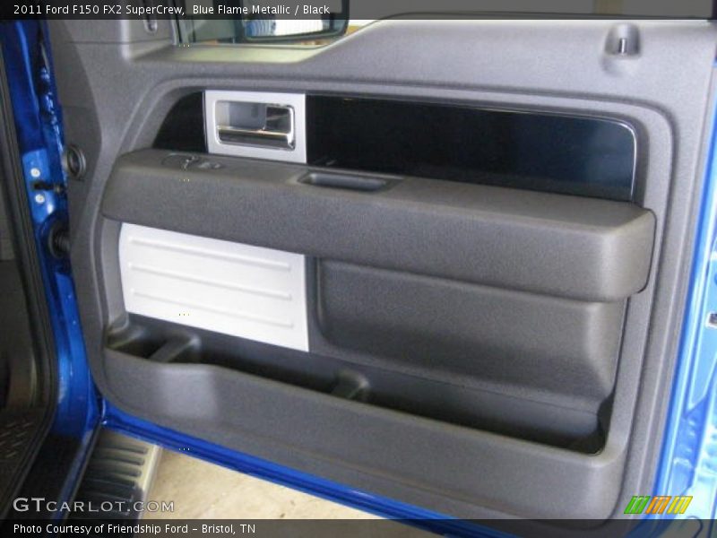 Blue Flame Metallic / Black 2011 Ford F150 FX2 SuperCrew