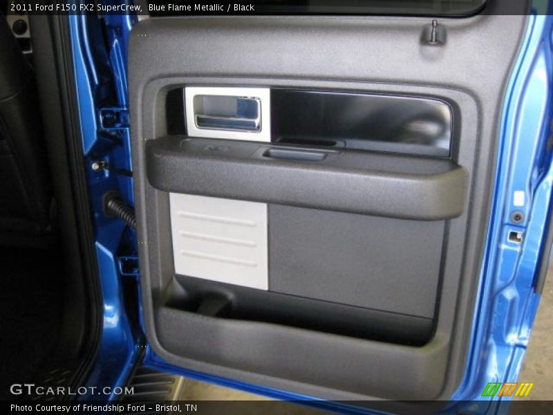 Blue Flame Metallic / Black 2011 Ford F150 FX2 SuperCrew