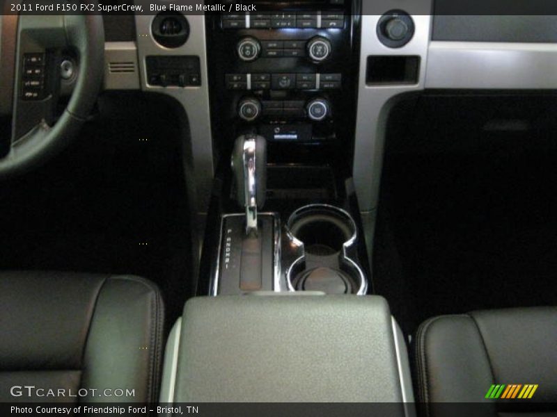 Blue Flame Metallic / Black 2011 Ford F150 FX2 SuperCrew