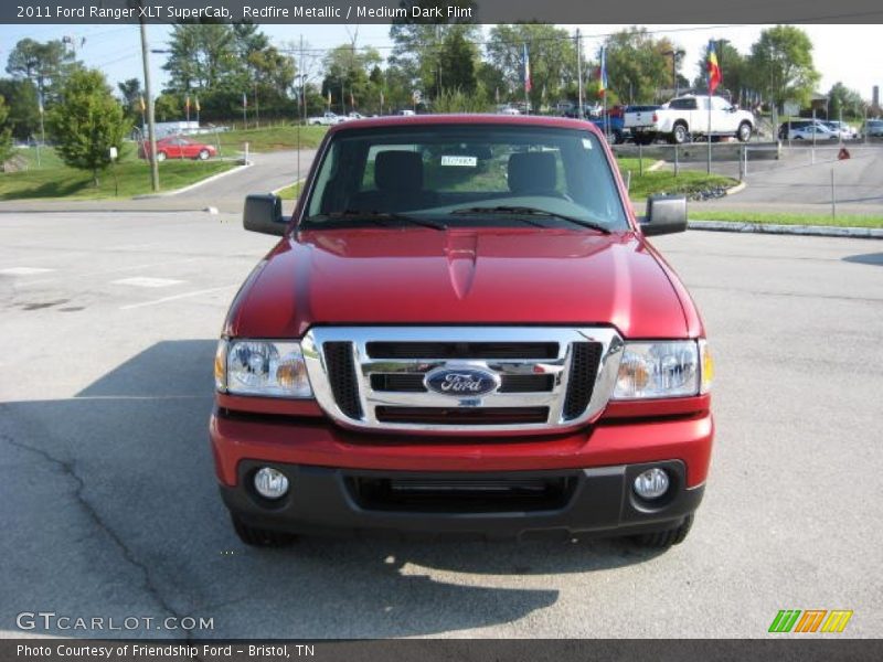 Redfire Metallic / Medium Dark Flint 2011 Ford Ranger XLT SuperCab